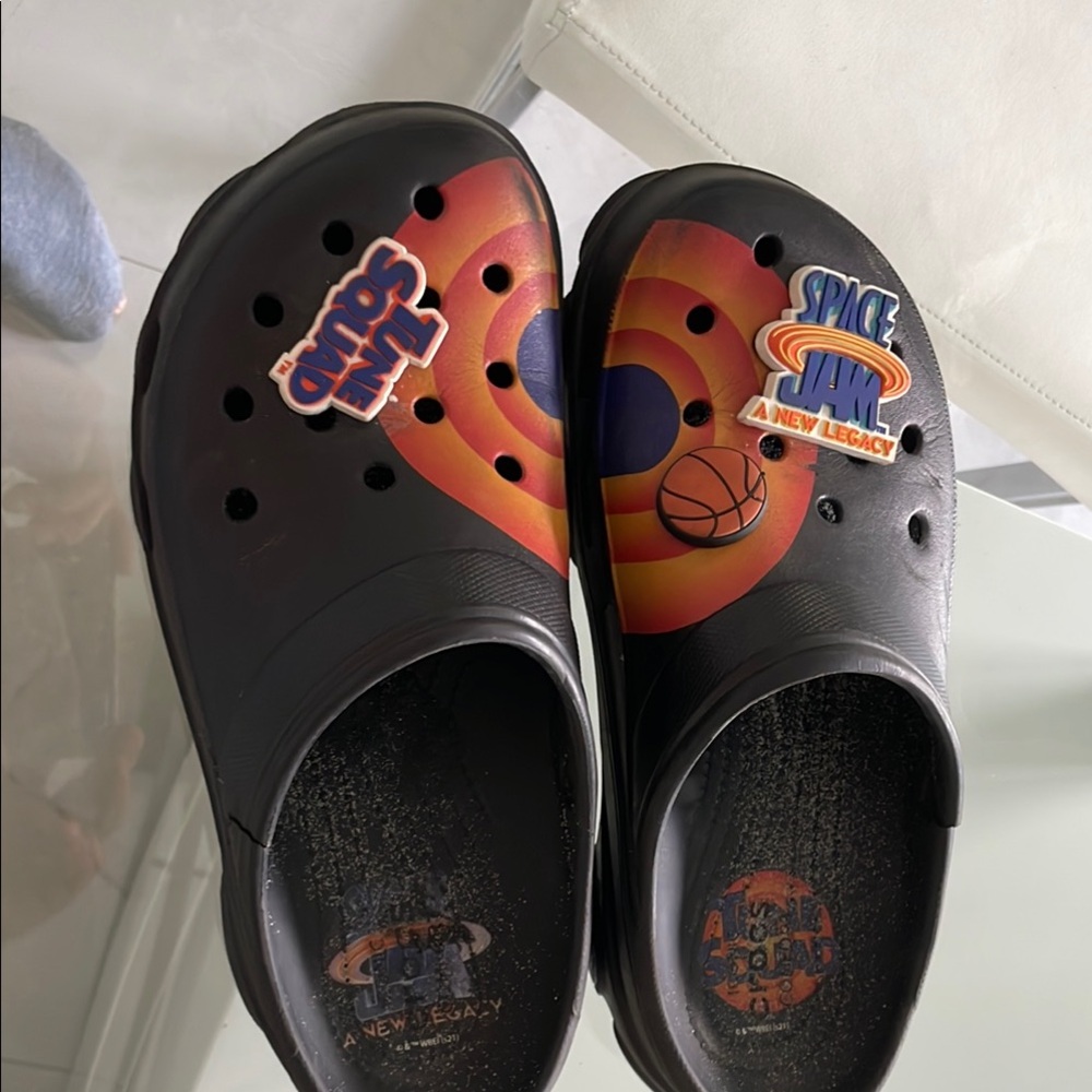 Space Jam Kids Clogs - Black